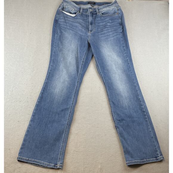 Judy Blue Bootcut Womens Sz 14W Jeans Medium Wash - Picture 1 of 13